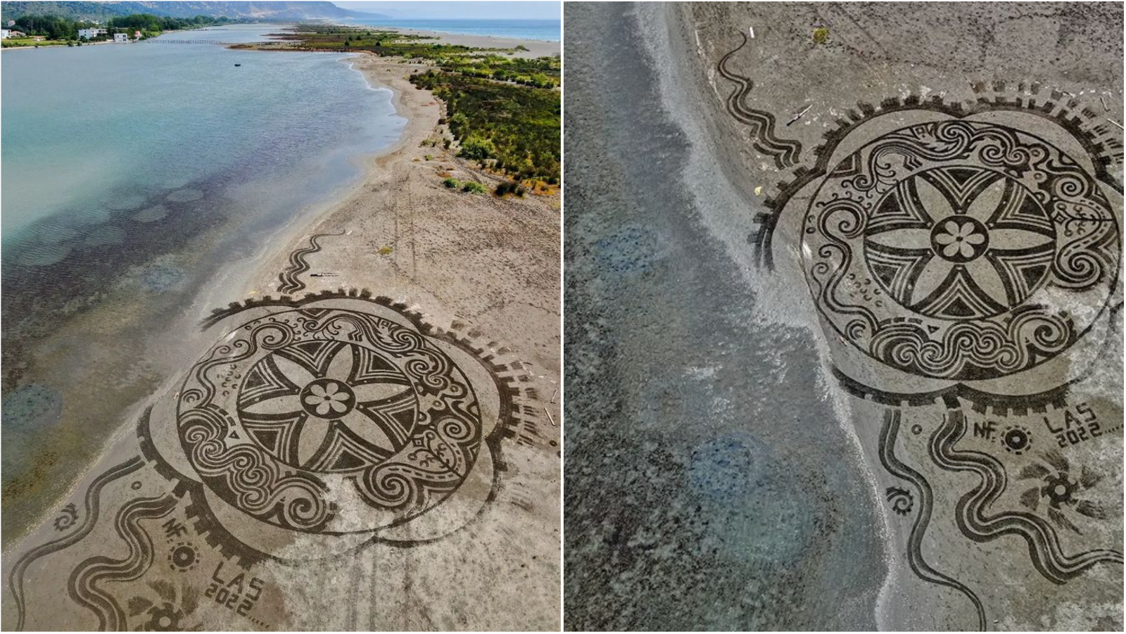 Naš umjetnik Nikola Faller ponovo oduševio predivnim radovima u pijesku