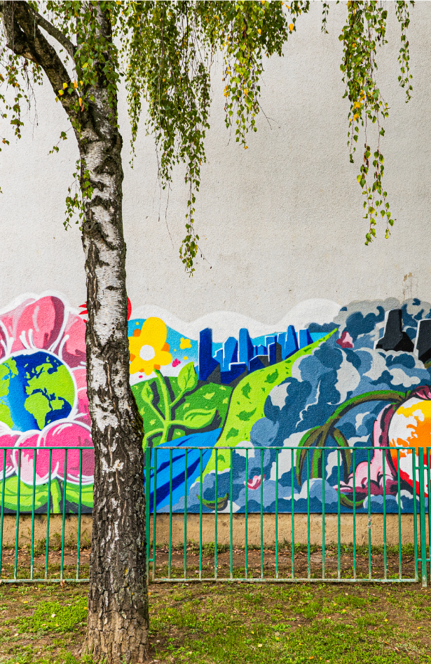 Murali koji ukazuju na klimatske promjene ukrasit će fasade diljem zemlje – prvi na redu bio je Osijek