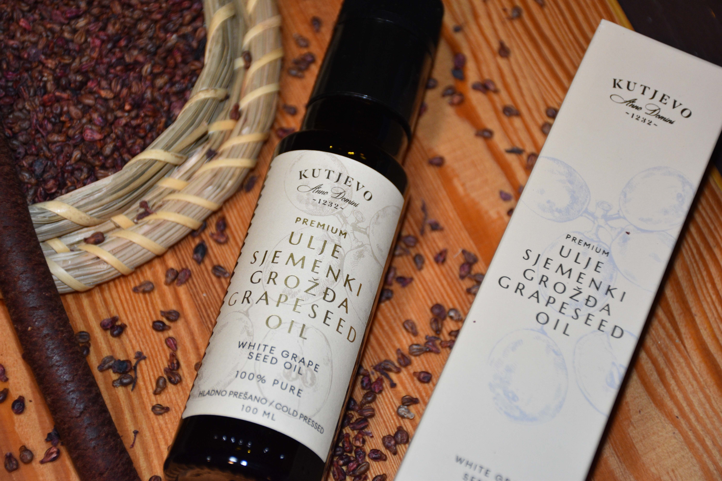 Iz najboljih položaja vinarije Kutjevo dolazi jedno od najkvalitetnijih ulja na svijetu – ulje sjemenki grožđa 