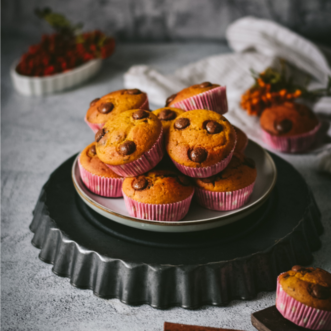 Pregacha: Muffini od bundeve s čokoladom koji donose najfinije mirise jeseni