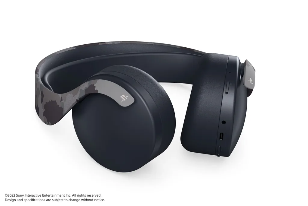PS5 slušalice maskirne