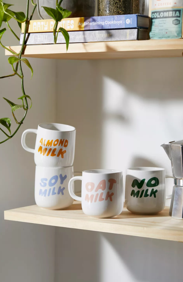 Želimo ove genijalne šalice za kavu s natpisima o alternativnom mlijeku