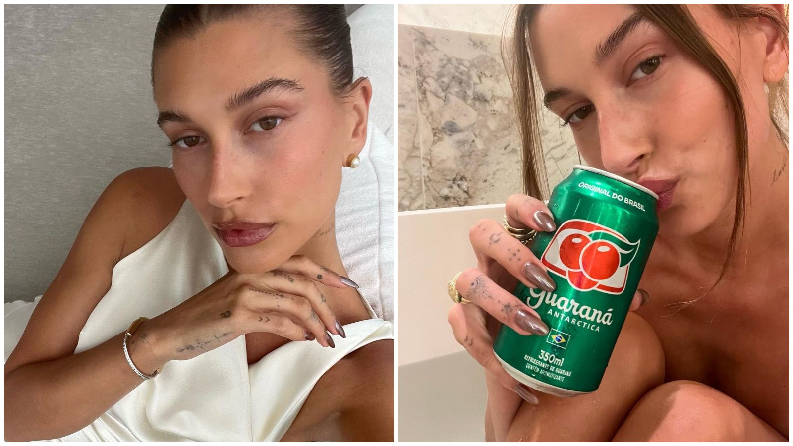 Hailey Bieber ima novu jesensku verziju glazed donut manikure i želimo ju odmah