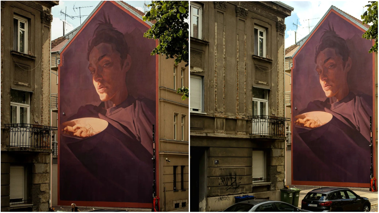 Video: Lončev mural na Klaićevoj izgleda odlično iz zraka