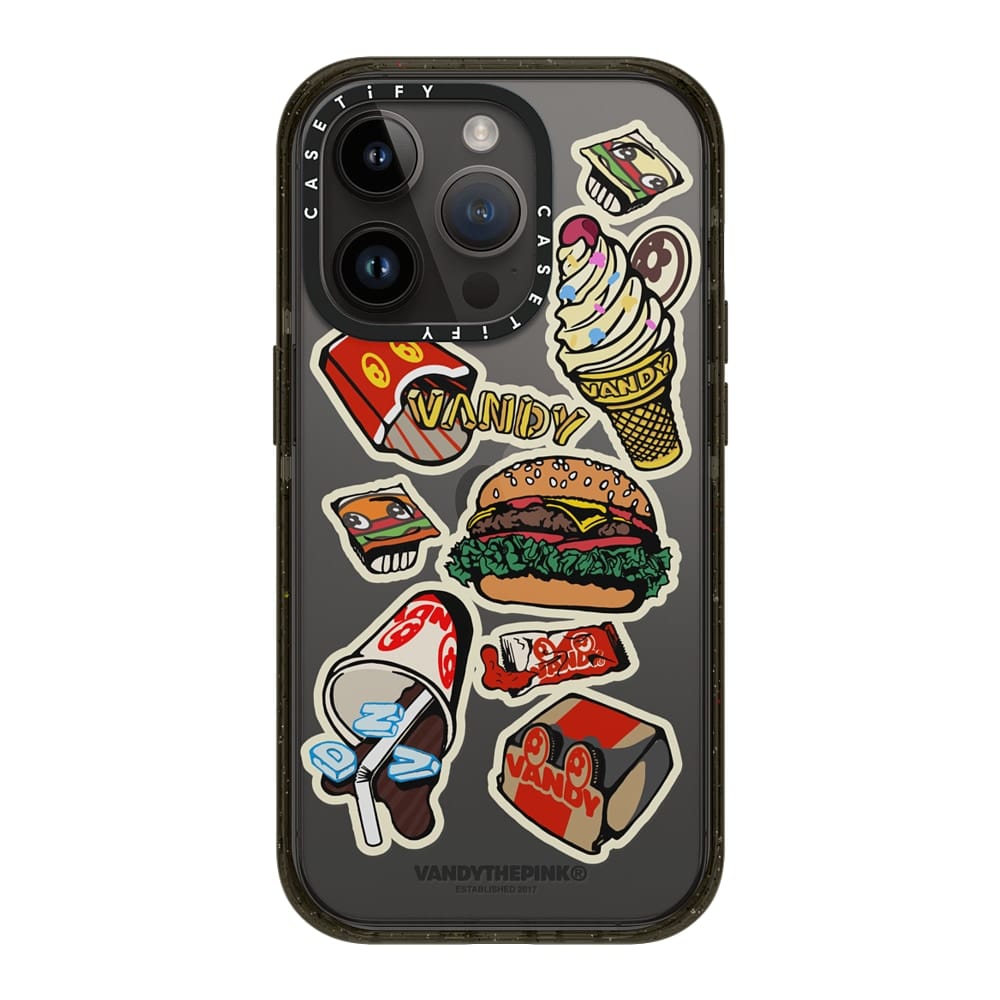 maskica za mobitel s fast foodom