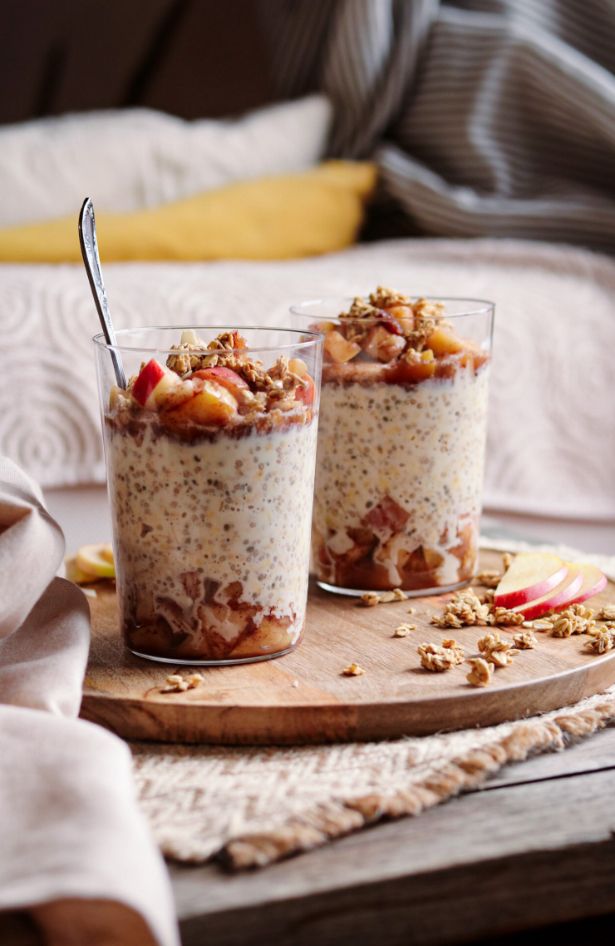 Burbon i borovnice: Overnight oats s okusom najukusnije pite od jabuka