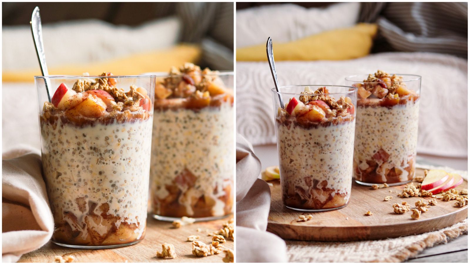 Burbon i borovnice: Overnight oats s okusom najukusnije pite od jabuka