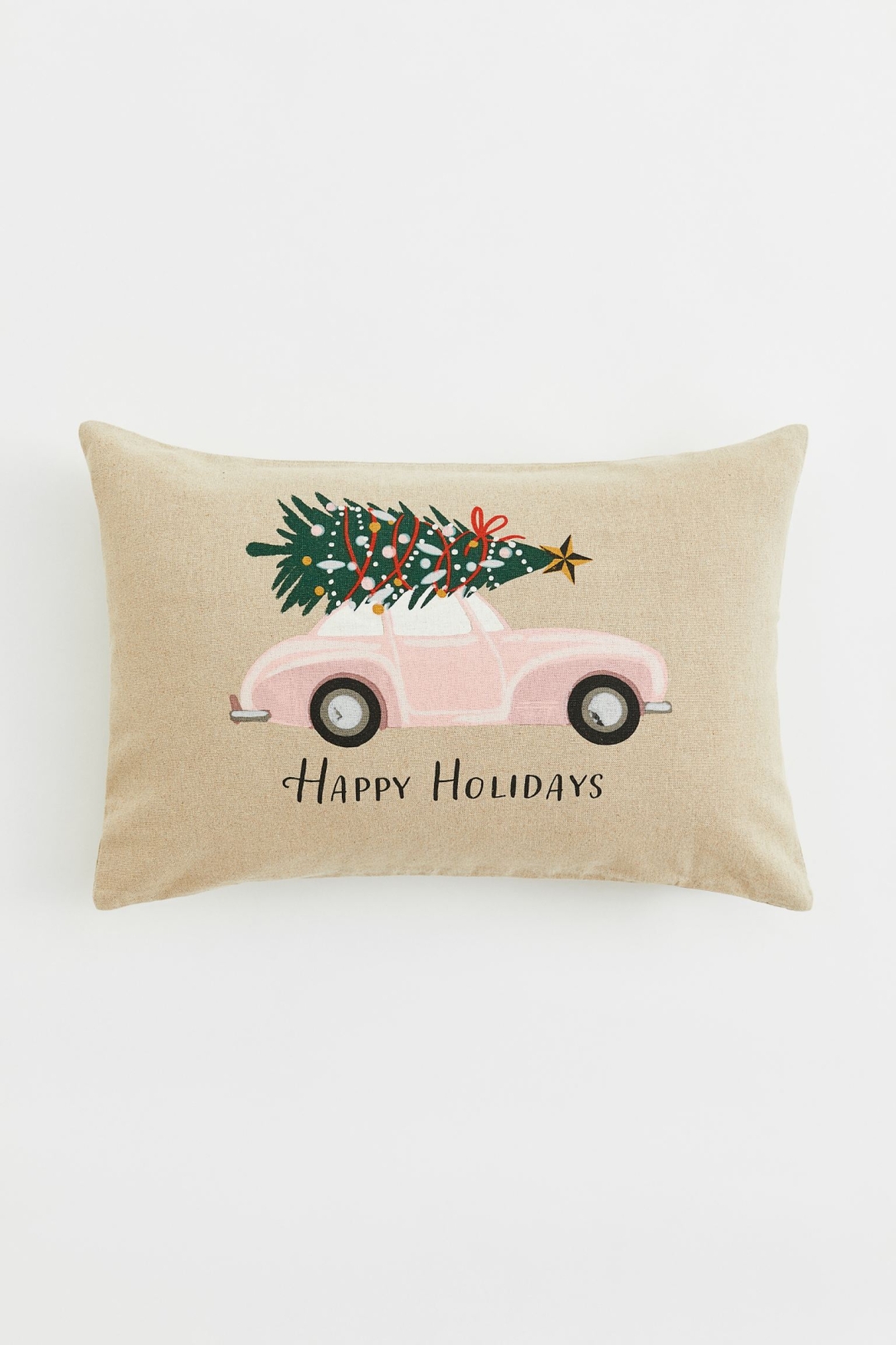 božićni jastuk drvce i auto