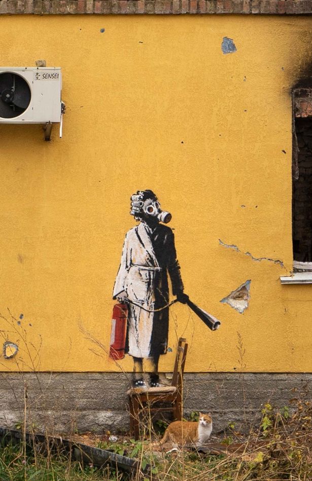 Banksy u Ukrajini: 7 radova na različitim lokacijama diljem zemlje