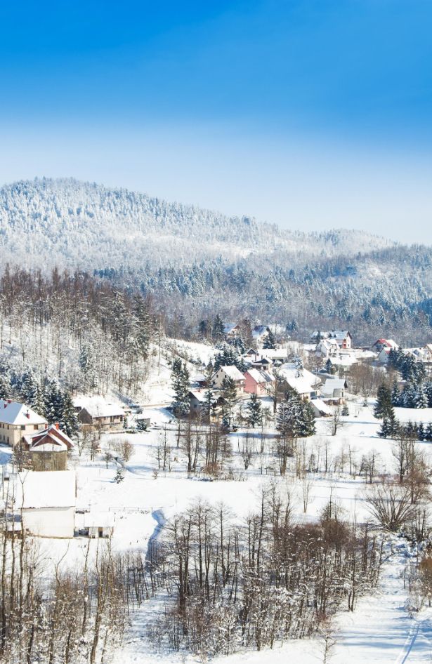 Šumska kuća u Gorskom kotaru savršena za kratki zimski odmor