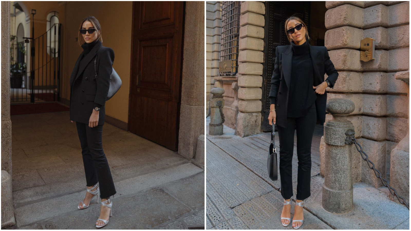 Street style inspiracija: Tri total black outfita Tamare Kalinić