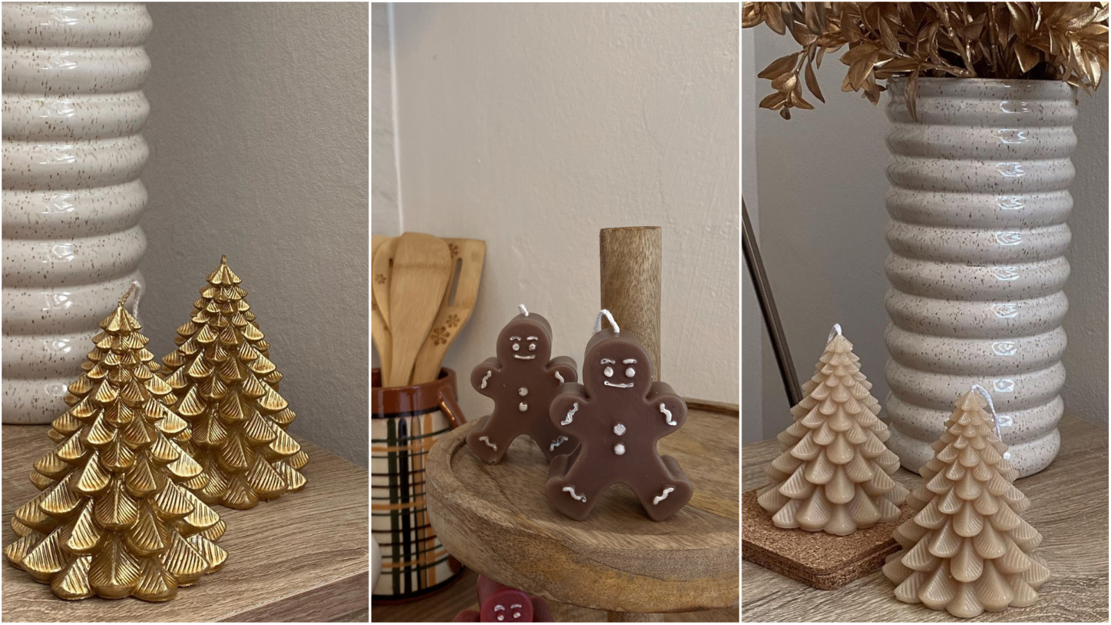Ove simpatične božićne svijeće s mirisom kolača unijet će dašak blagdanskog duha u vaš dom