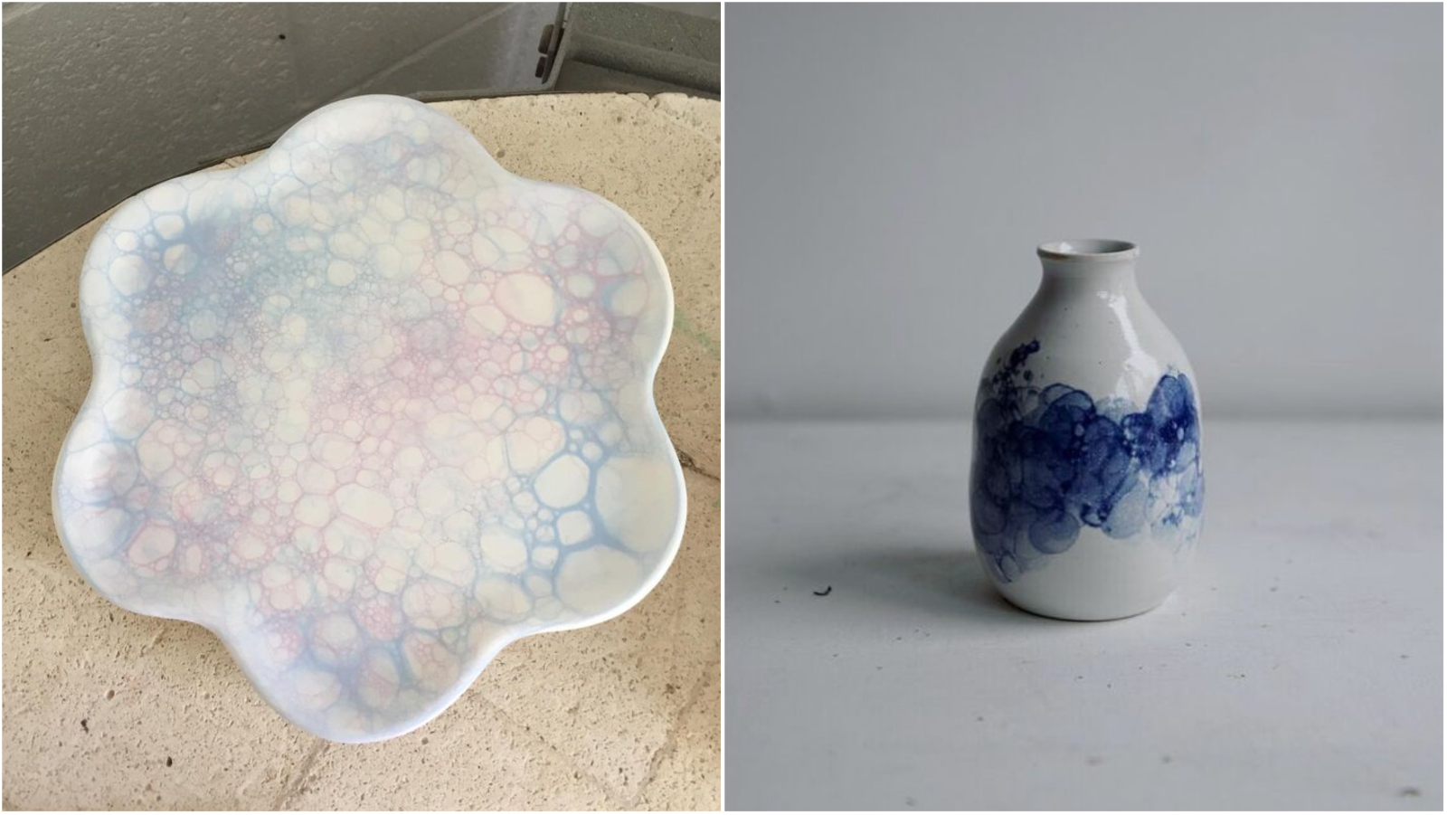 Bubble painting: Volimo ovaj trend u ukrašavanju keramike