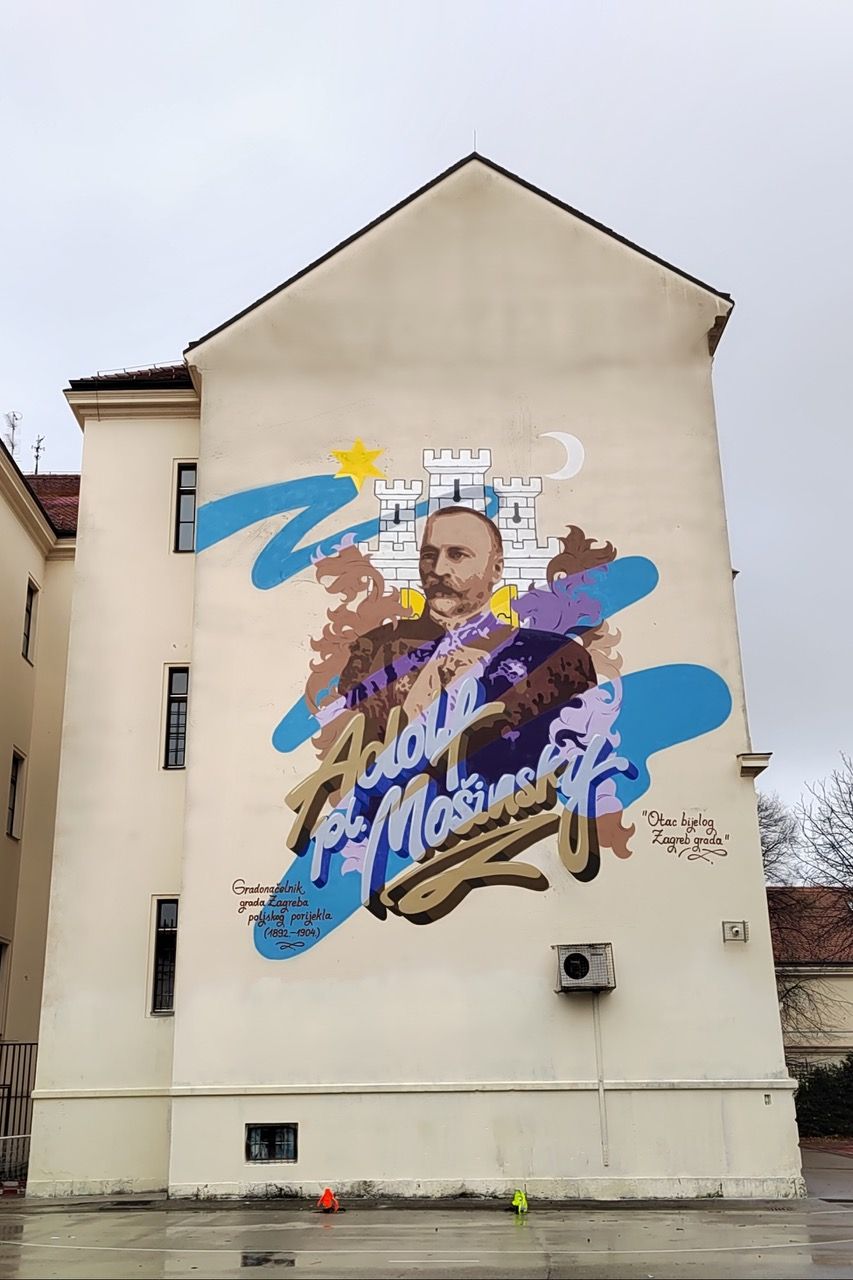 U Zagrebu napravljen mural posvećen gradonačelniku zbog kojeg je dobio nadimak „Beli Zagreb grad“