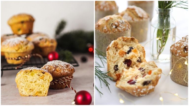 Panettone muffini