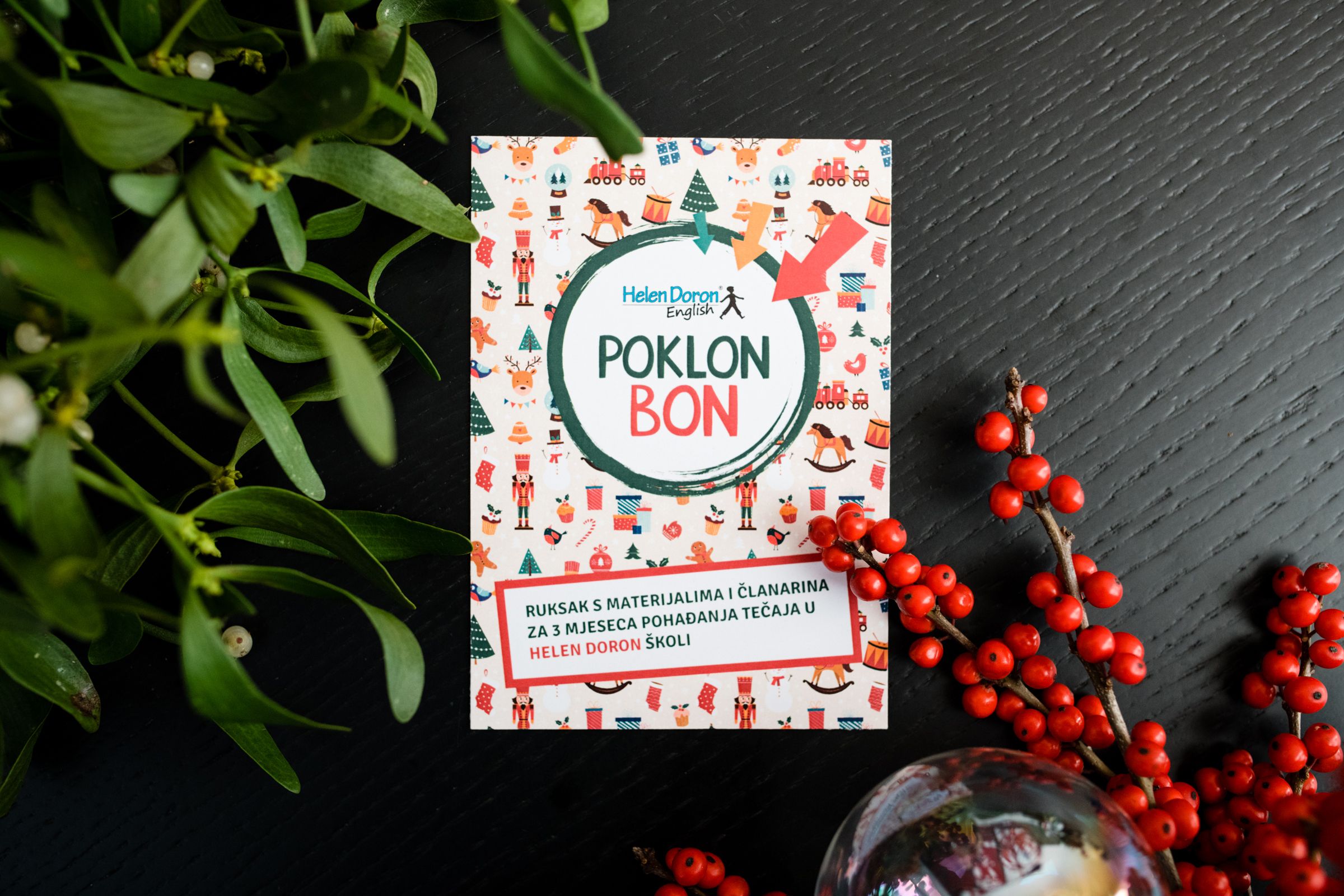 Journal adventski kalendar: Helen Doron poklon bon