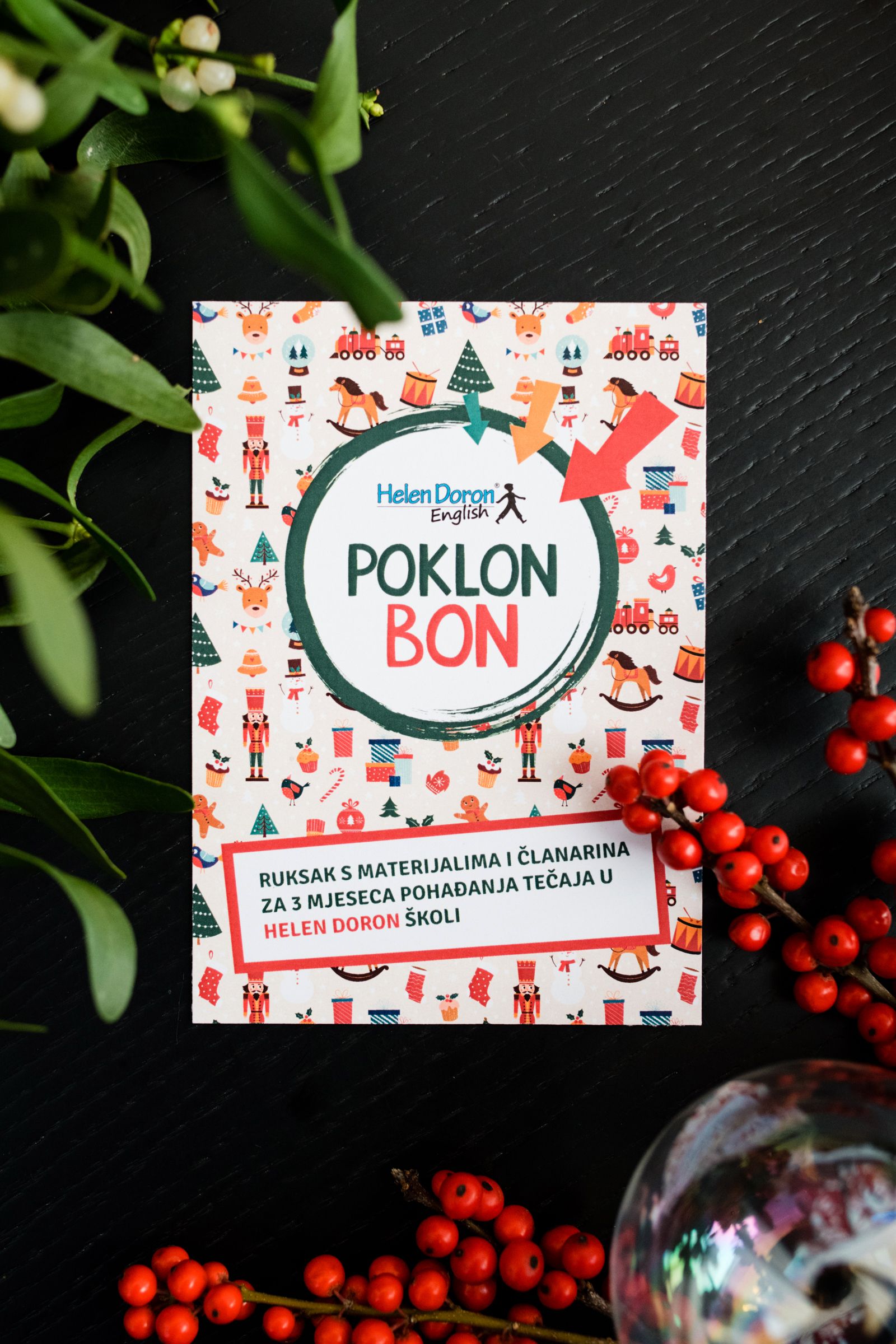 Journal adventski kalendar: Helen Doron poklon bon