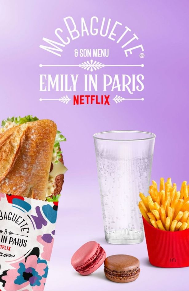 McDonald’s u Francuskoj u ponudu uveo limitirani McBaguette meni posvećen Emily in Paris