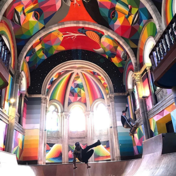 La Iglesia Skate: Napuštena crkva u Španjolskoj pretvorena u skatepark
