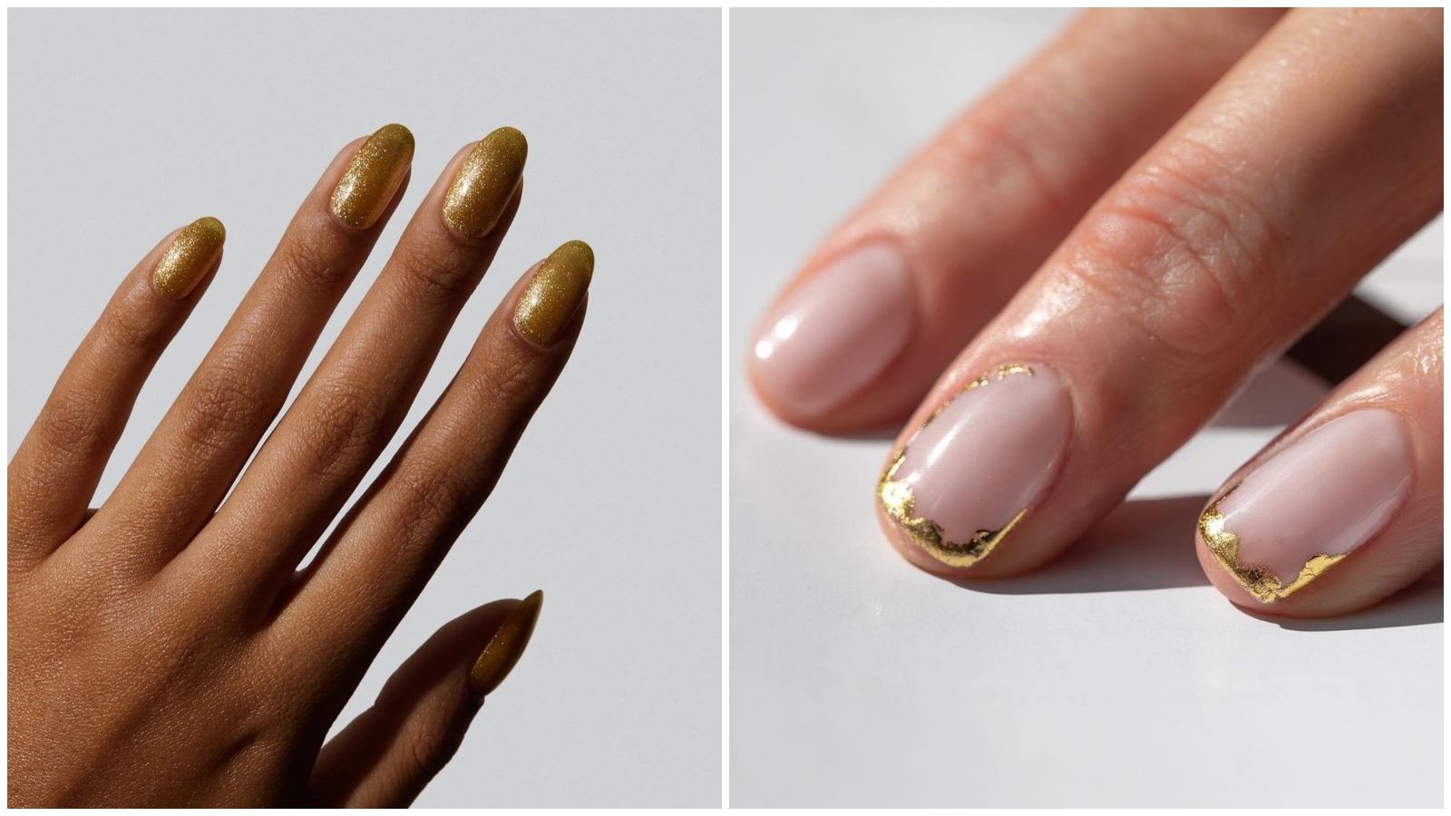 Ove godine nosimo zlatne manikure: donosimo efektne ideje za duge i kratke nokte