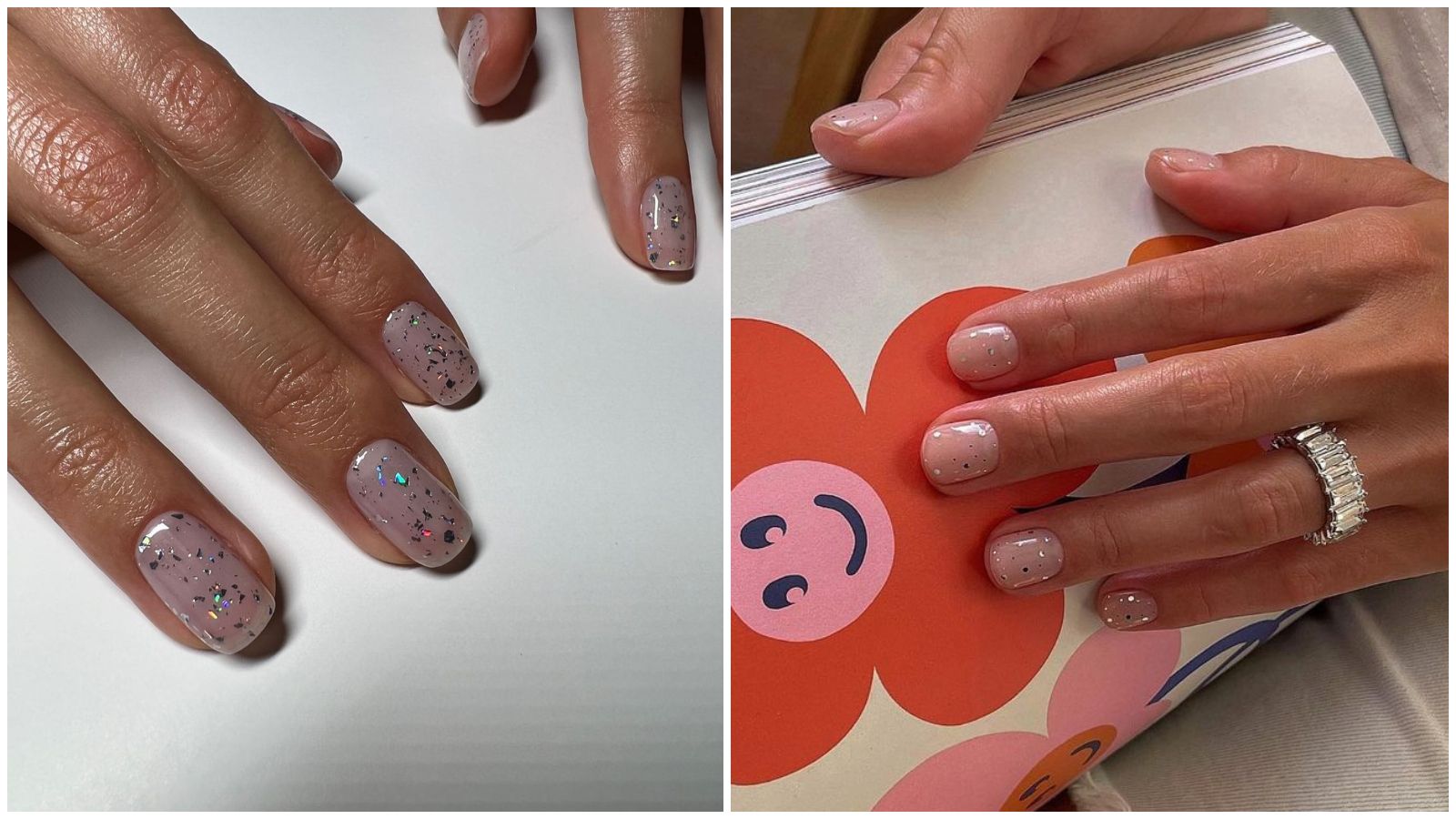 Naked disco nails trend je koji ćemo cijelo proljeće nositi na noktima