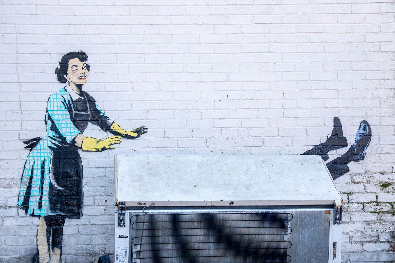 Banksy je napravio novi mural, a gradske vlasti su ga odlučile – ukloniti