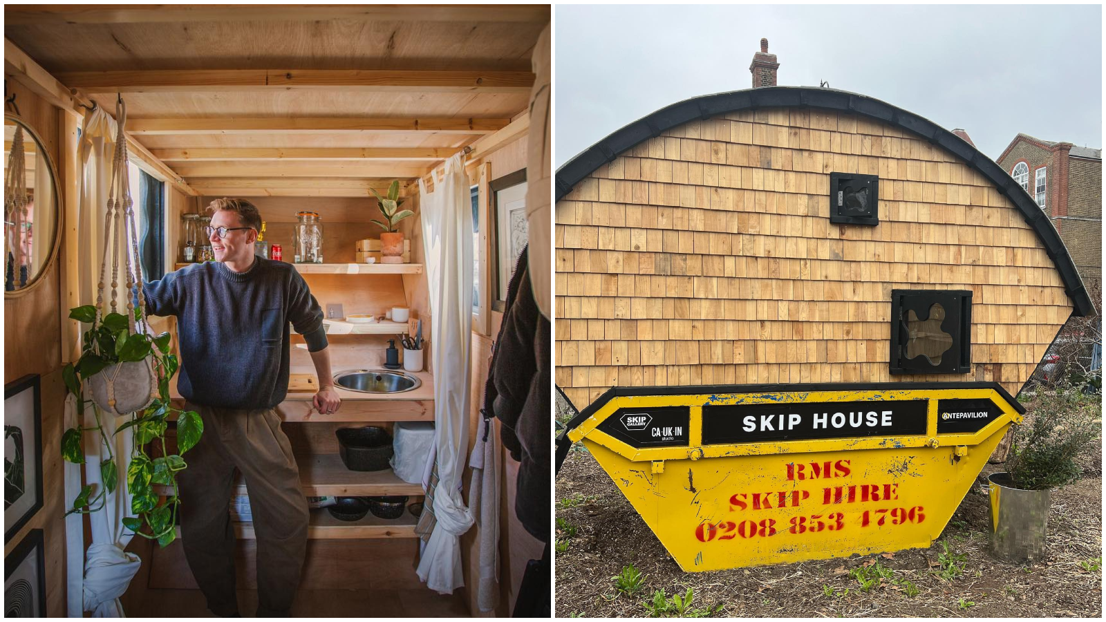 Definicija tiny house livinga: Ovaj Britanac izgradio je kuću u kontejneru