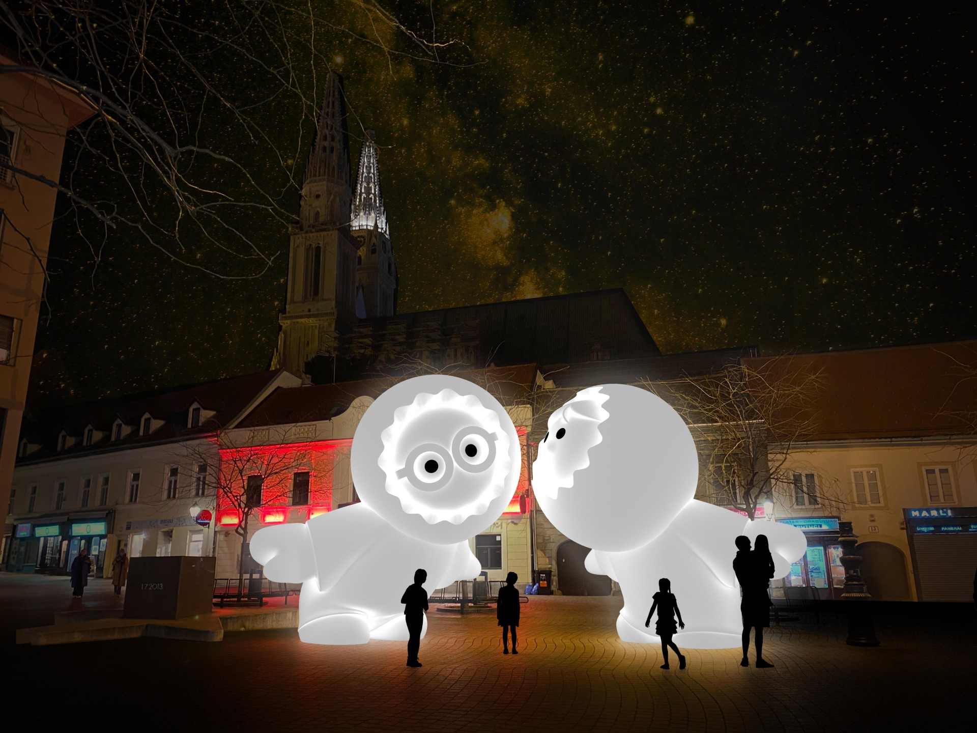 Pogledajte kako će izgledati nove instalacije Festivala svjetla Zagreb