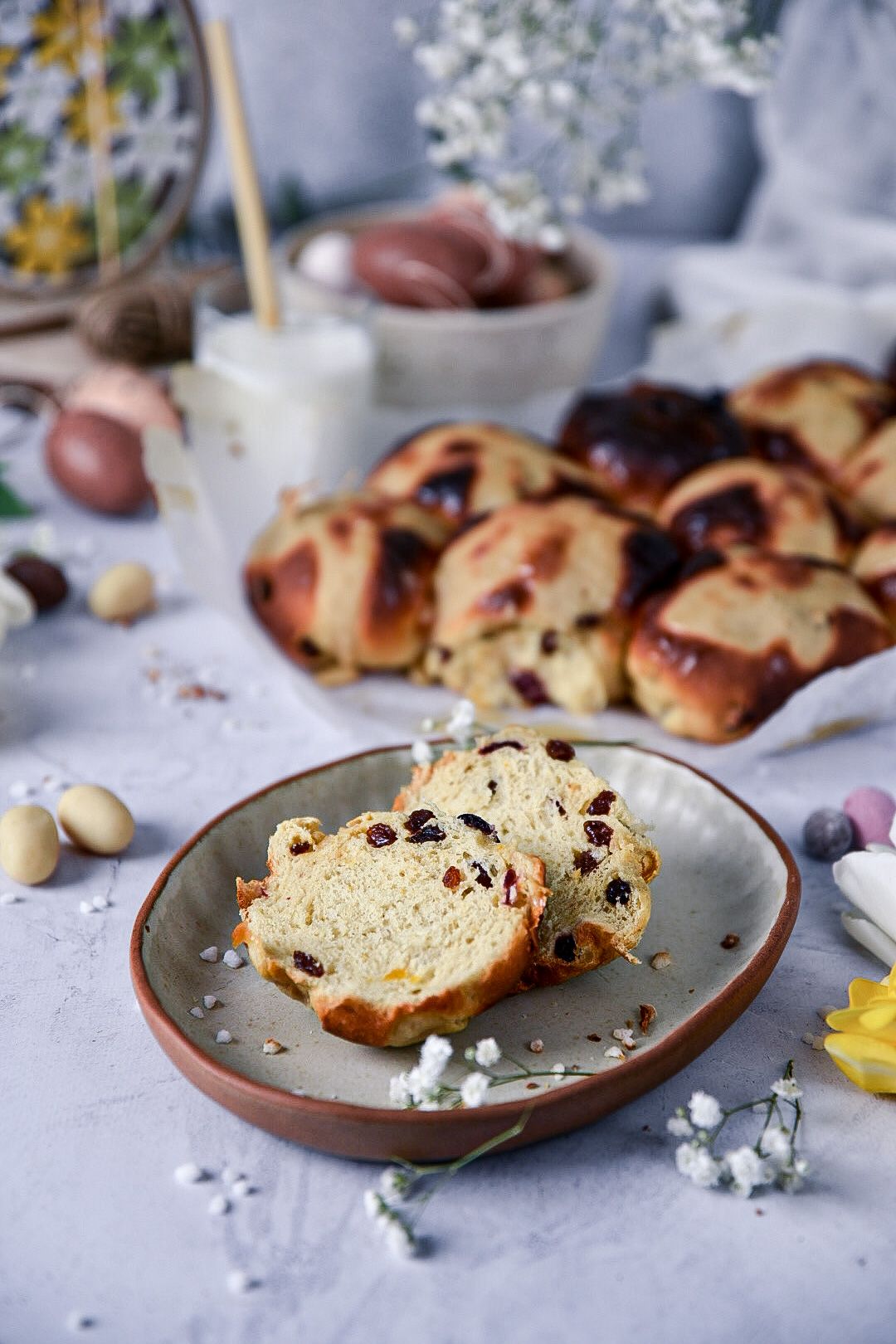 YumYum Paradise: Hot cross buns – mekana i sočna engleska peciva