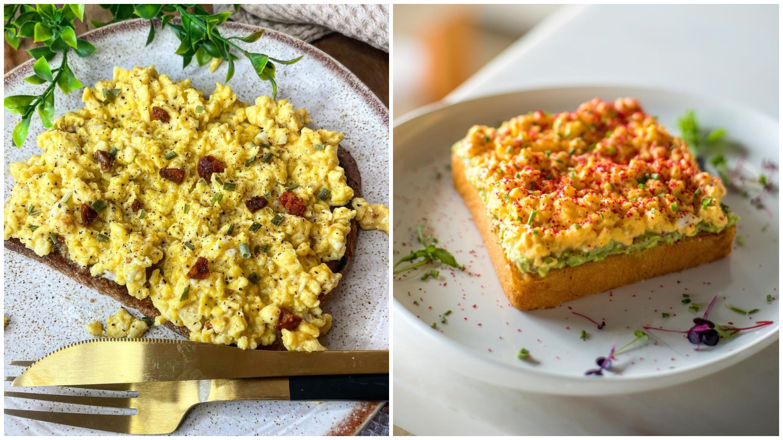 Super brzi doručak: Salata od kuhanih jaja na tostiranom kruhu