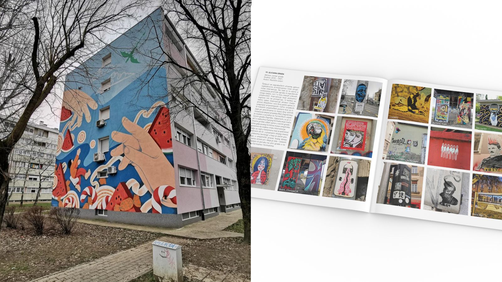 Izlazi novo izdanje zagrebačkog turističkog vodiča “Zagreb Street art & Graffiti guide 2023/24”