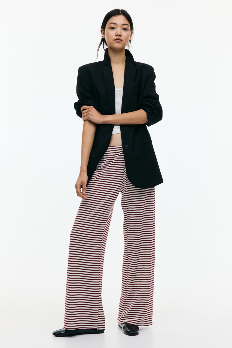 prugaste hlače H&M