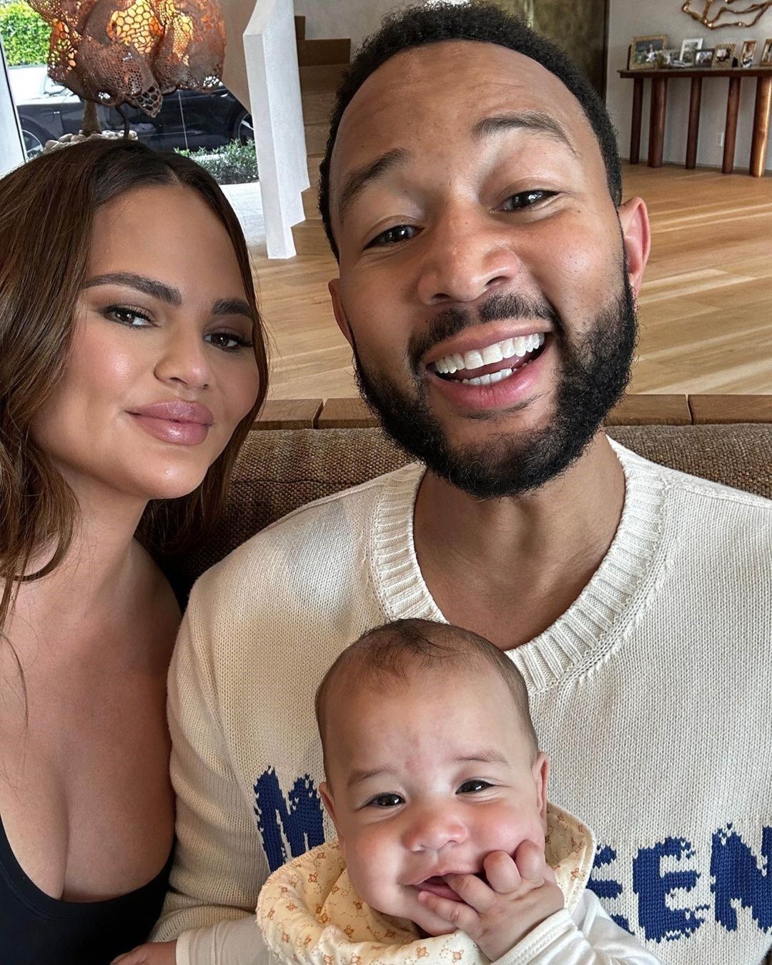 Chrissy Teigen John Legend Esti Maxine