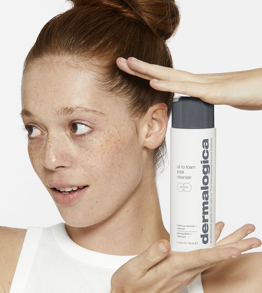 dermalogica oil to foam total cleanser