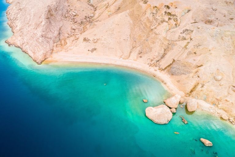 plaža Beritnica, otok Pag