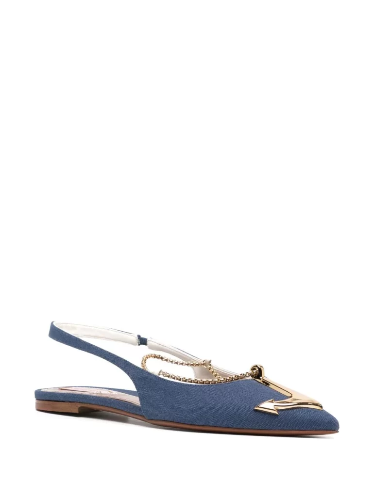 slingback ravne cipele