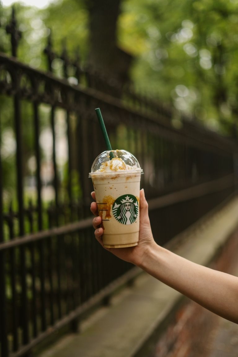 Caramel frappuccino