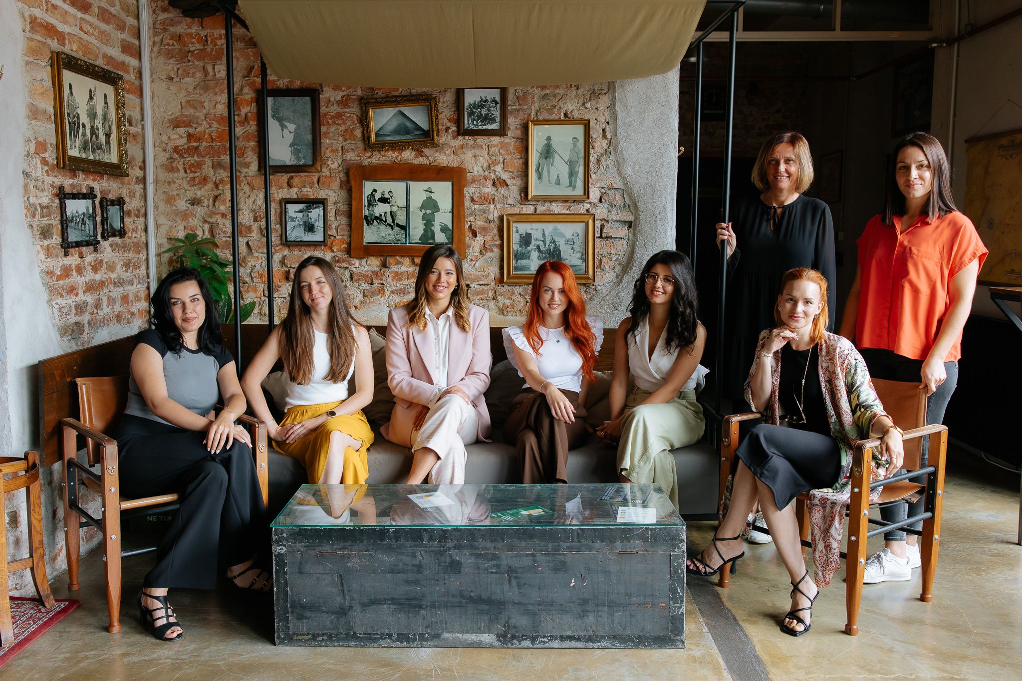 Emina Mahmutbegović, Lidija Babić, Iva Šimon Medved, Martina Šimag, Antonija Sinković, Mirna Novak, Fatine Massous, Snježana Miliša 2