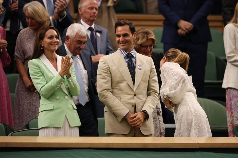 Kate Middleton i Roger Federer