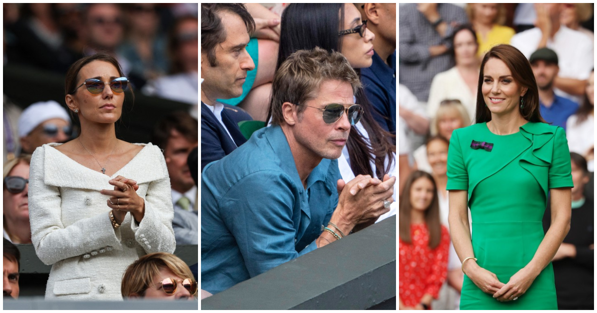 Modni trenuci na Wimbledonu vrijedni pažnje: Od Jelene Đoković do Brada Pitta