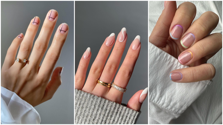 minimalistički nail art