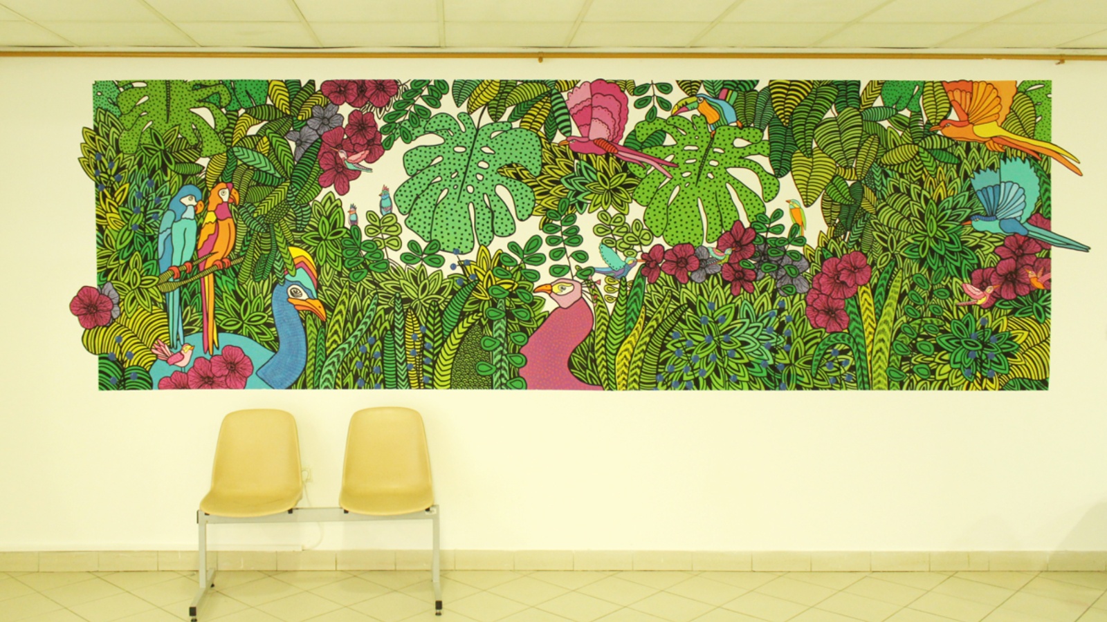Bolnica Rebro dobila je nove murale