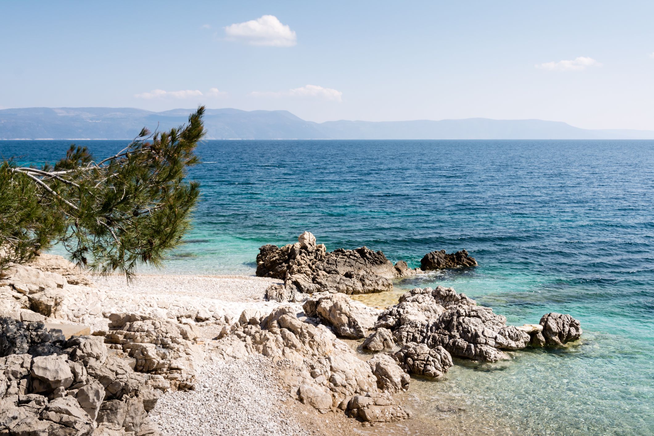 Girandella plaža Rabac