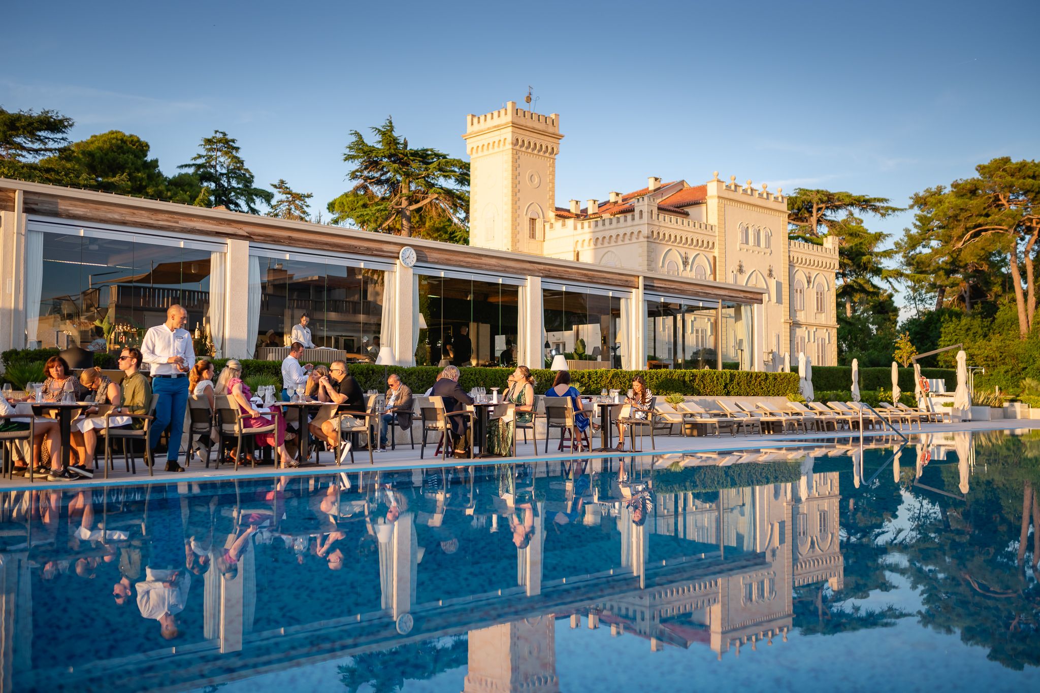 Braća Cerea, restoran Miramare, Poreč