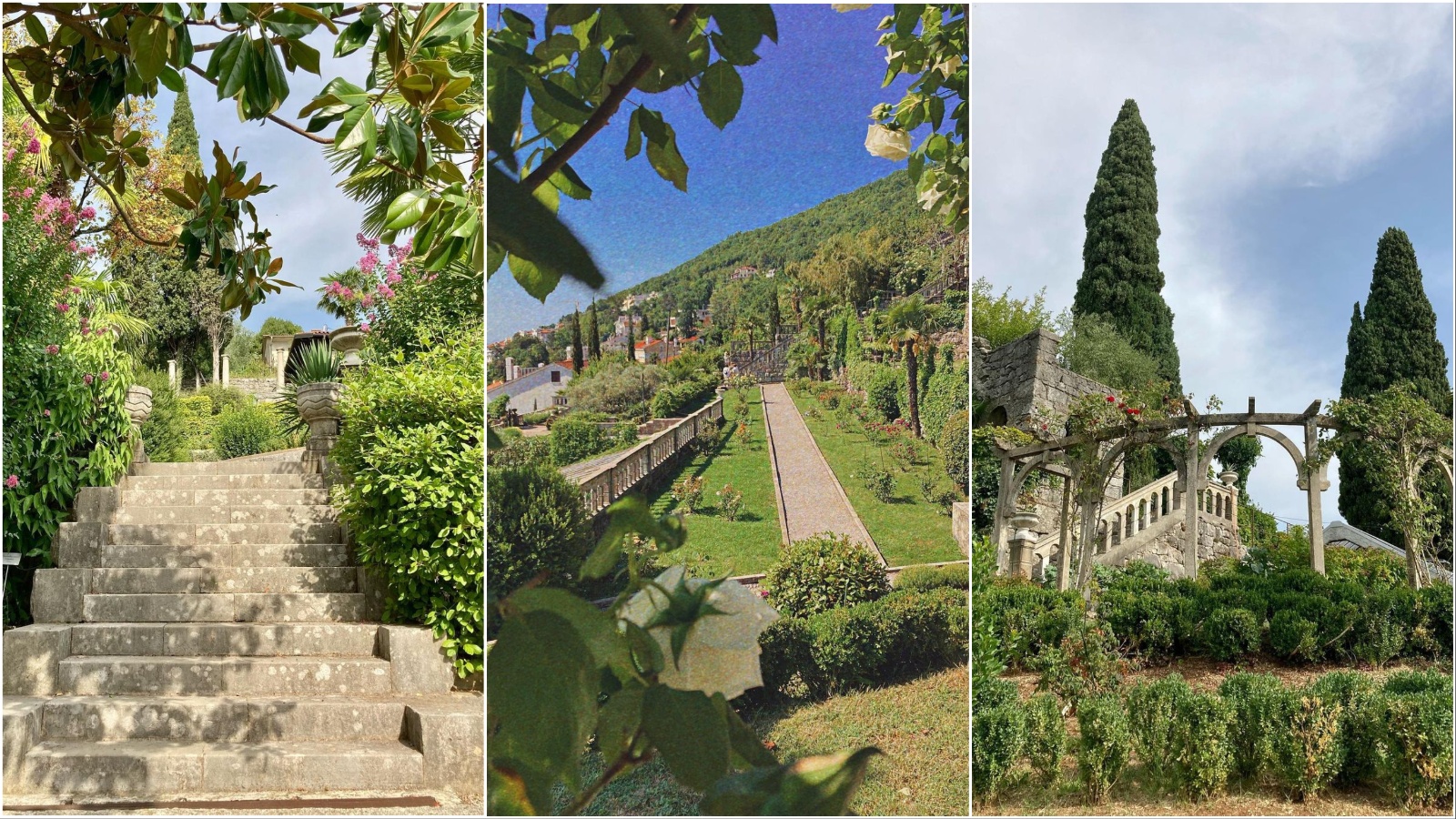 Neki potpuno drugi svijet: Predivni terasni vrtovi u Opatiji koje želimo posjetiti