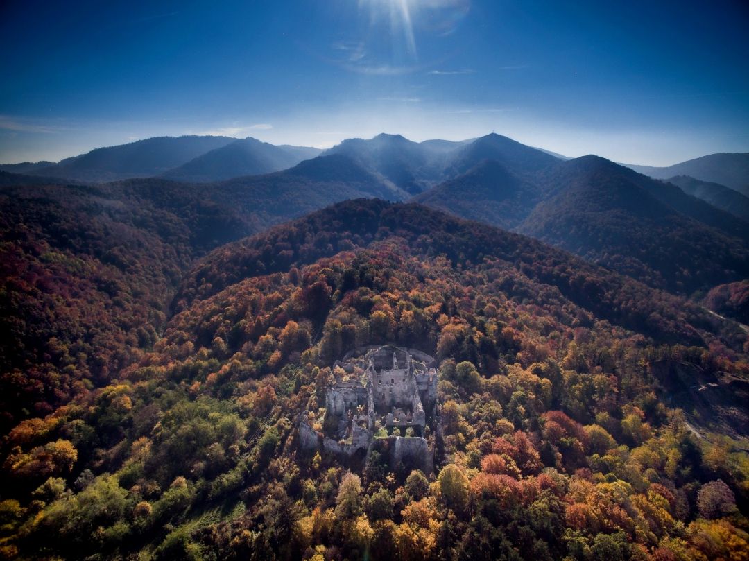 Ružica grad u Parku prirode Papuk