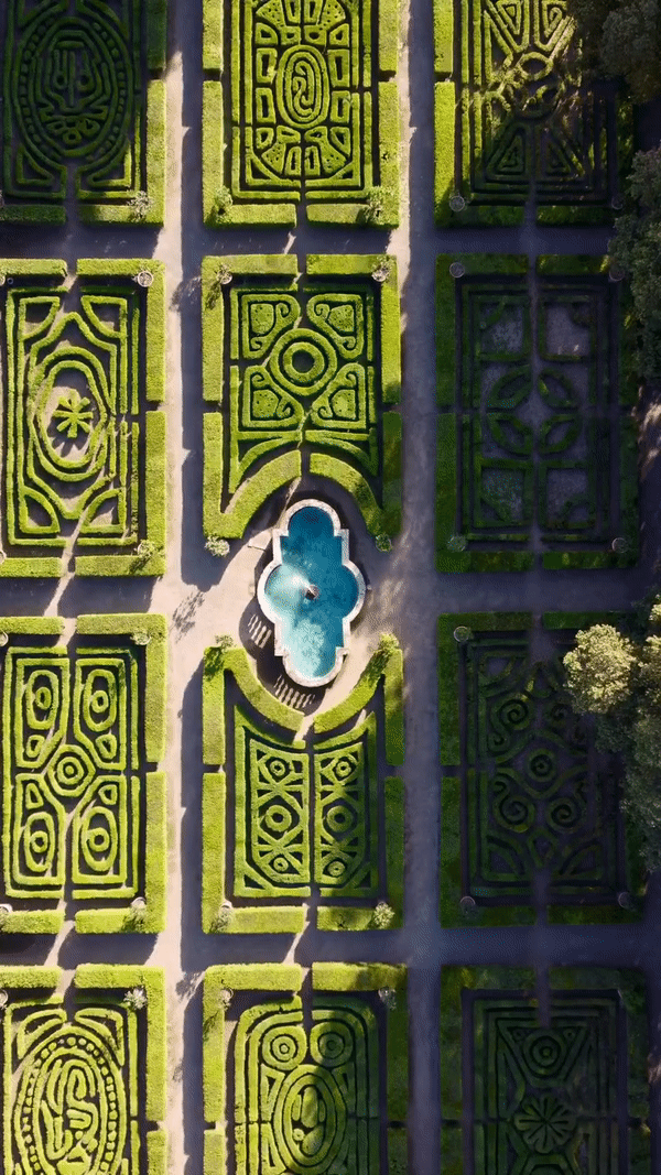 Dvorac Ruspoli u Italiji ima jedan od najljepših renesansnih vrtova s 12 labirinata