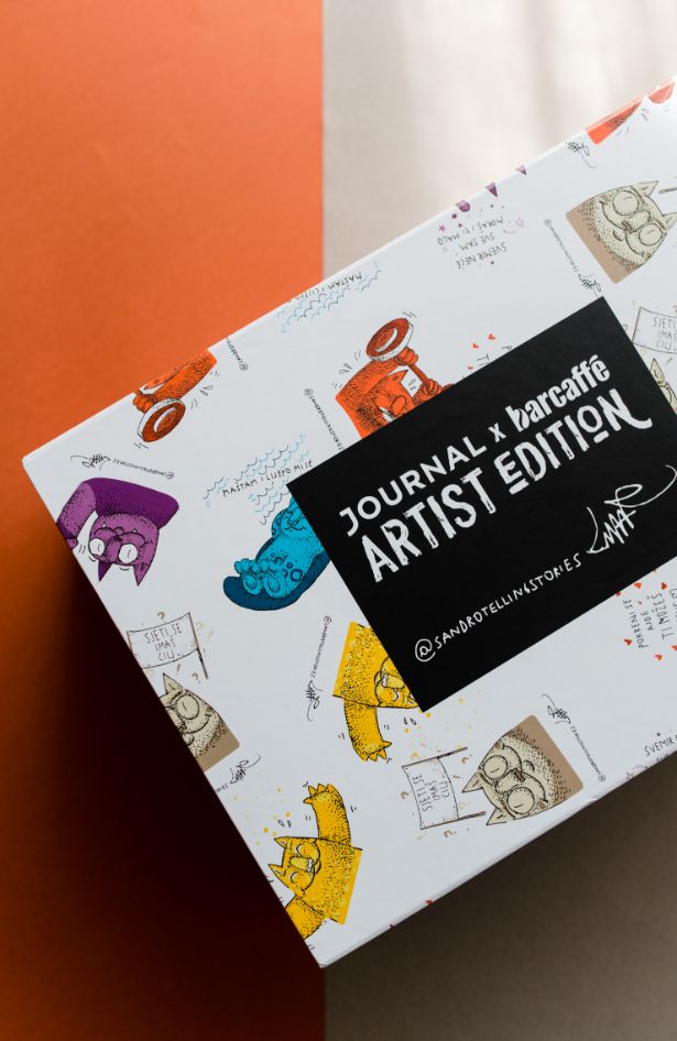 Journal x Barcaffe Artist Edition Box pun je iznenađenja za kavoljupce