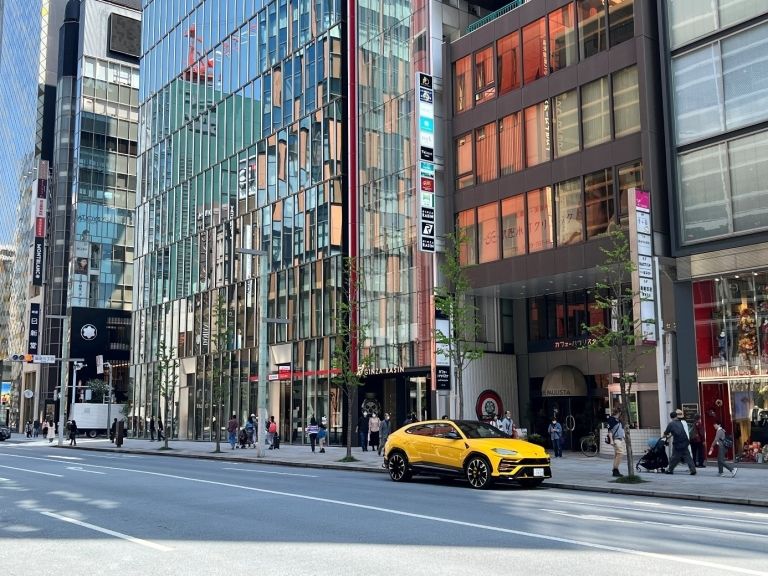 Ginza street_Tokio