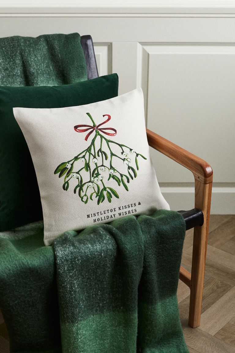 H&M Home božićna kolekcija, ukrasni jastuk